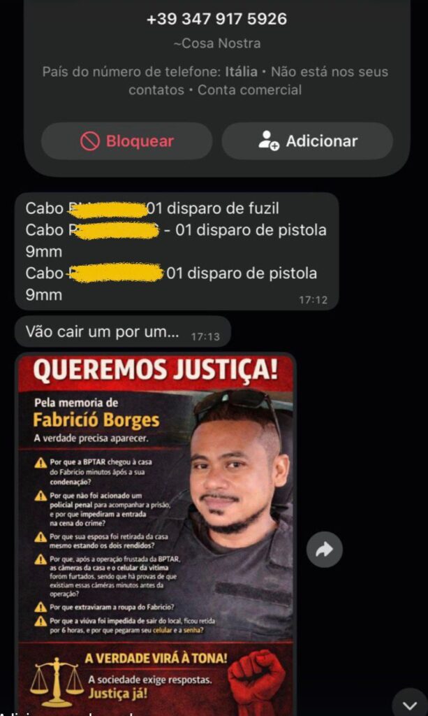 justica-613x1024 NO CELULAR - PMs do BPTAR são ameaçados após morte de policial penal