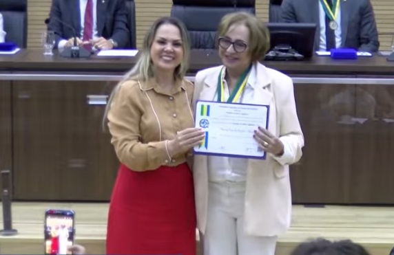 ALE PIONEIRA - Fundadora da São Lucas é homenageada em Rondônia